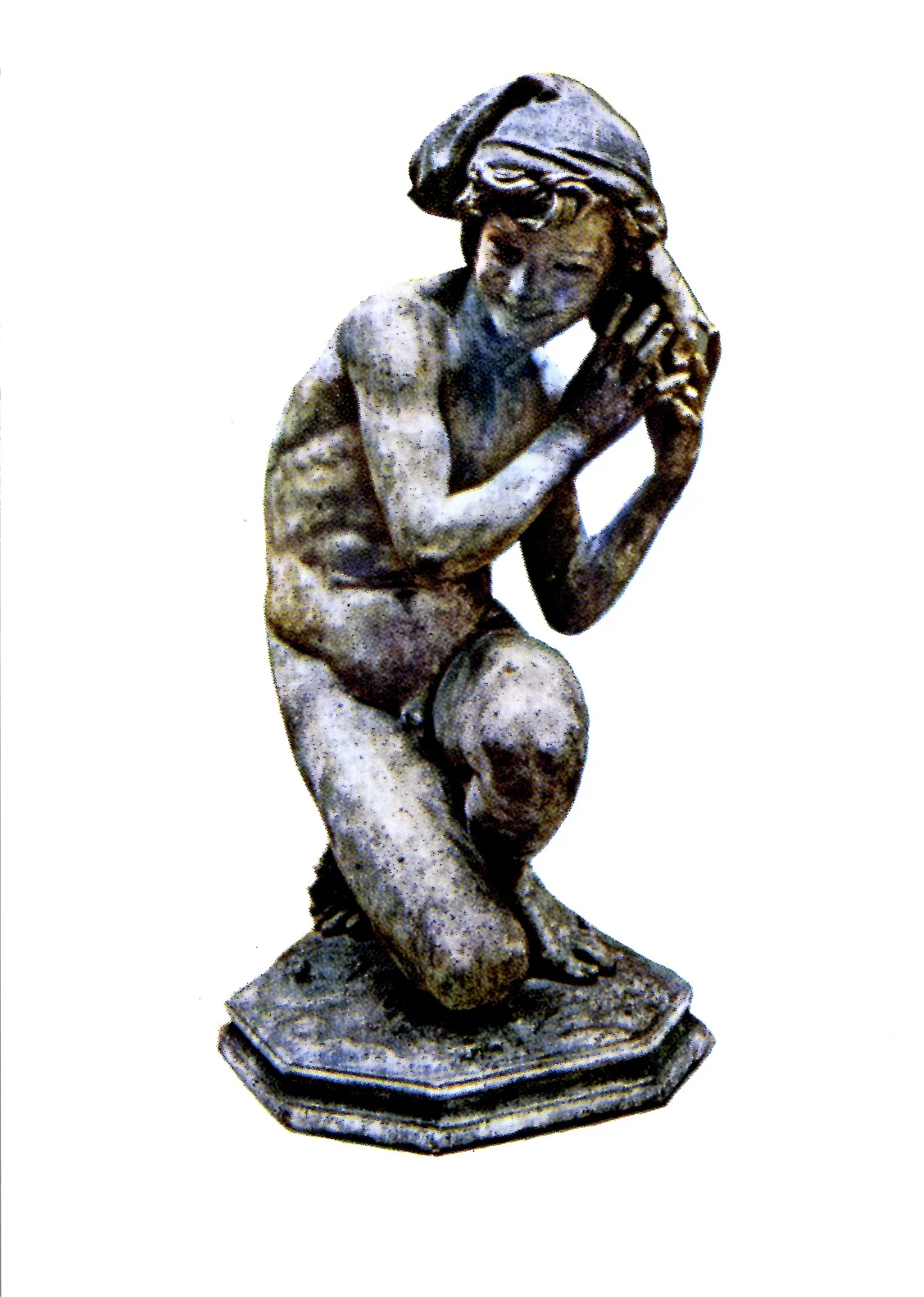 Petit Pêcheur à la Coquille, 1858 by Jean-Baptiste Carpeaux - 4 X 6 Inches (10 Postcards)