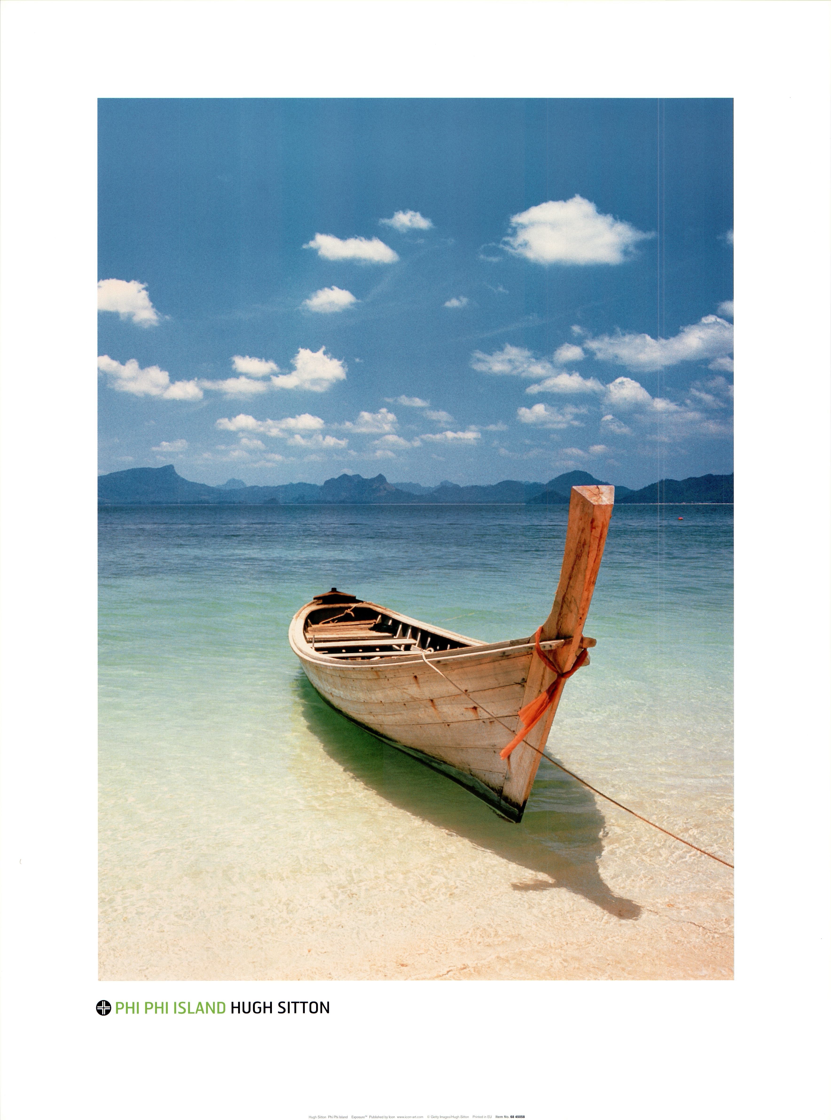 Phi Phi Island by Hugh Sitton - 24 X 32 Inches (Art Print)