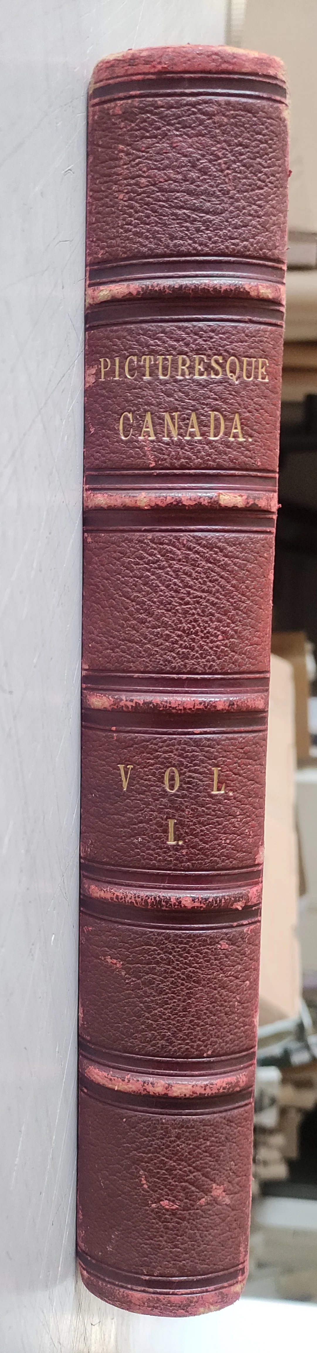 Picturesque Canada Volume I : The Beauty of Canadian Scenery and Life (Vintage Hardcover Book 1882)