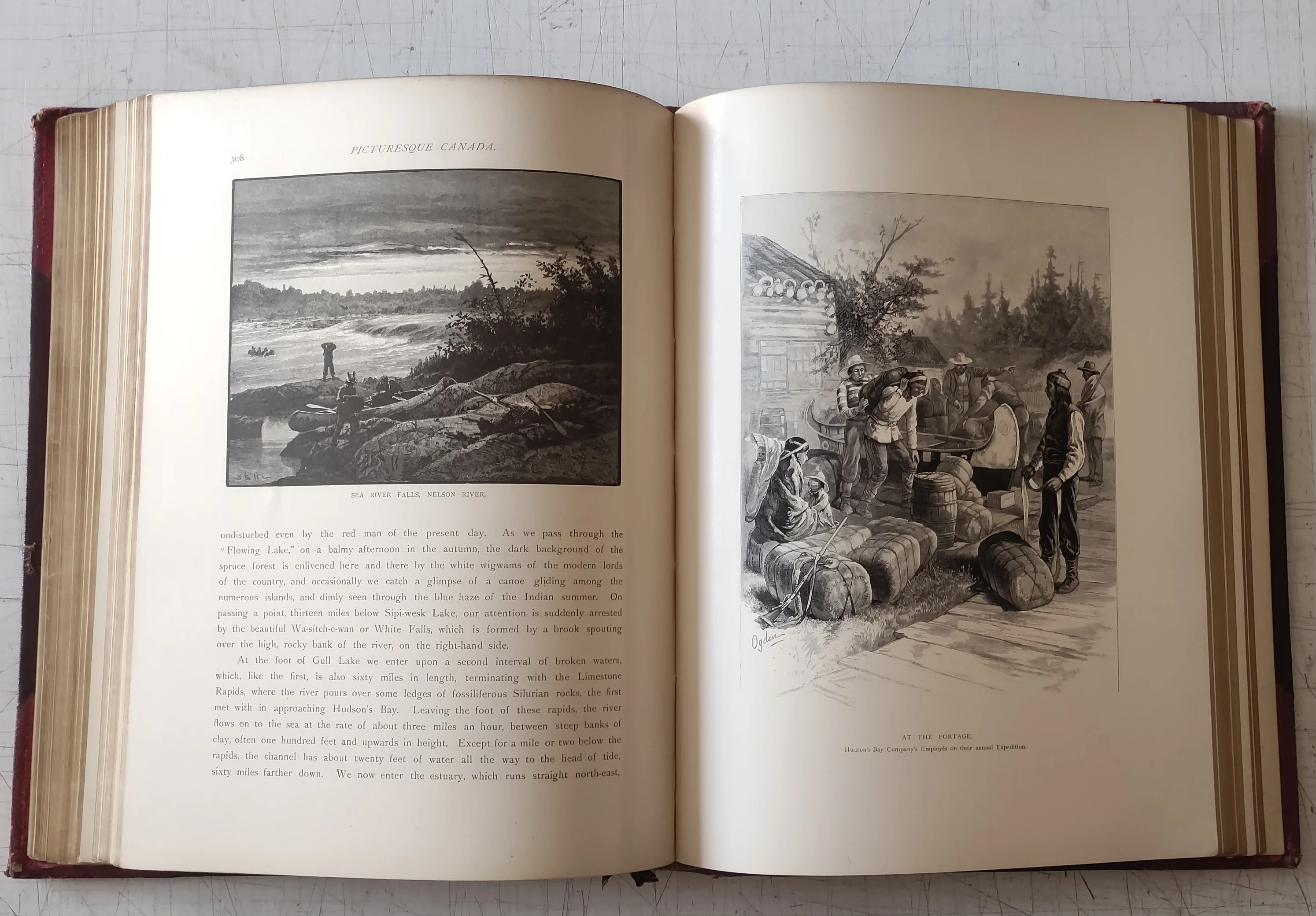 Picturesque Canada Volume I : The Beauty of Canadian Scenery and Life (Vintage Hardcover Book 1882) - Image 10