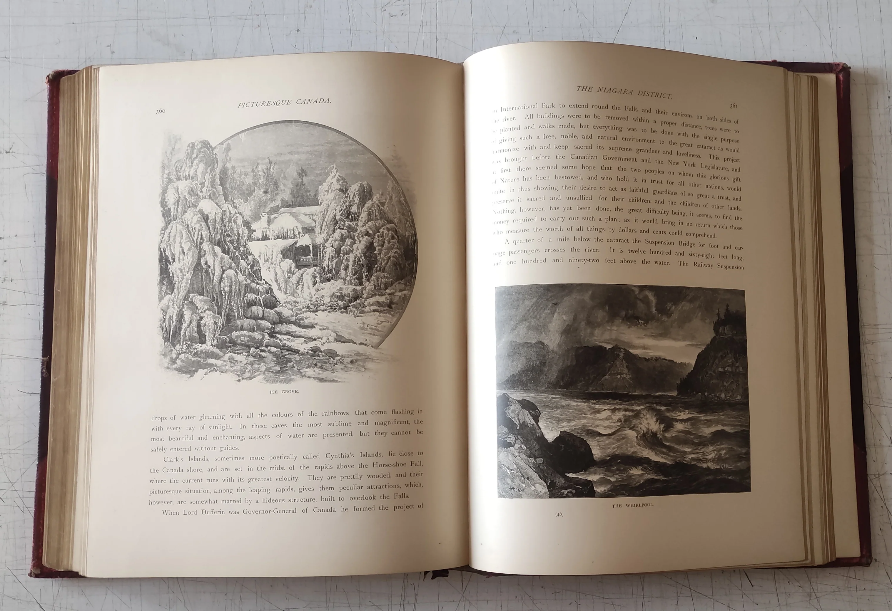 Picturesque Canada Volume I : The Beauty of Canadian Scenery and Life (Vintage Hardcover Book 1882) - Image 12