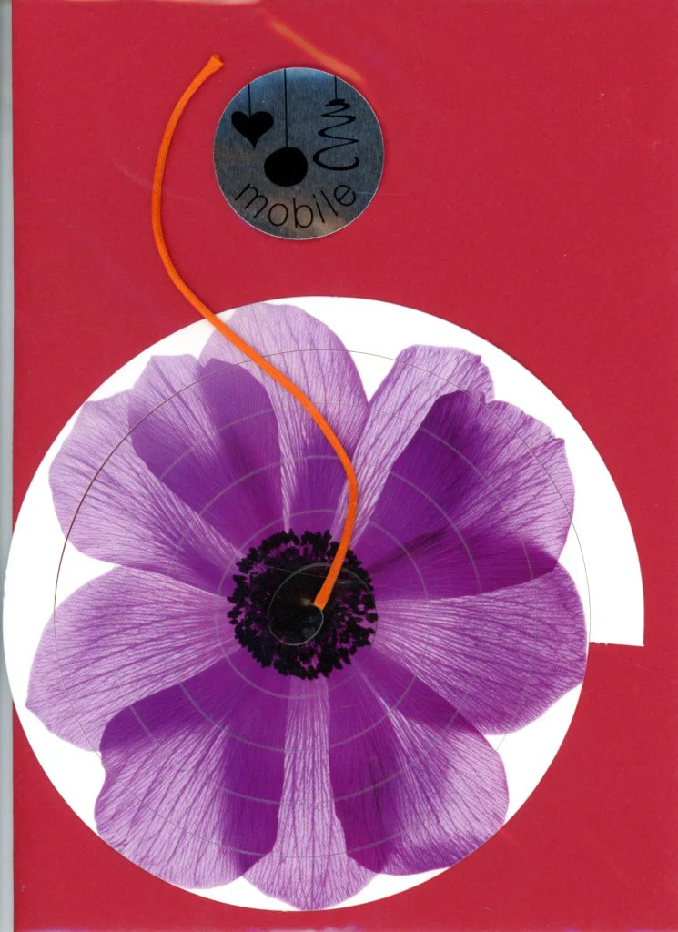 Pink Flower / Fleur Rose (Spiral)