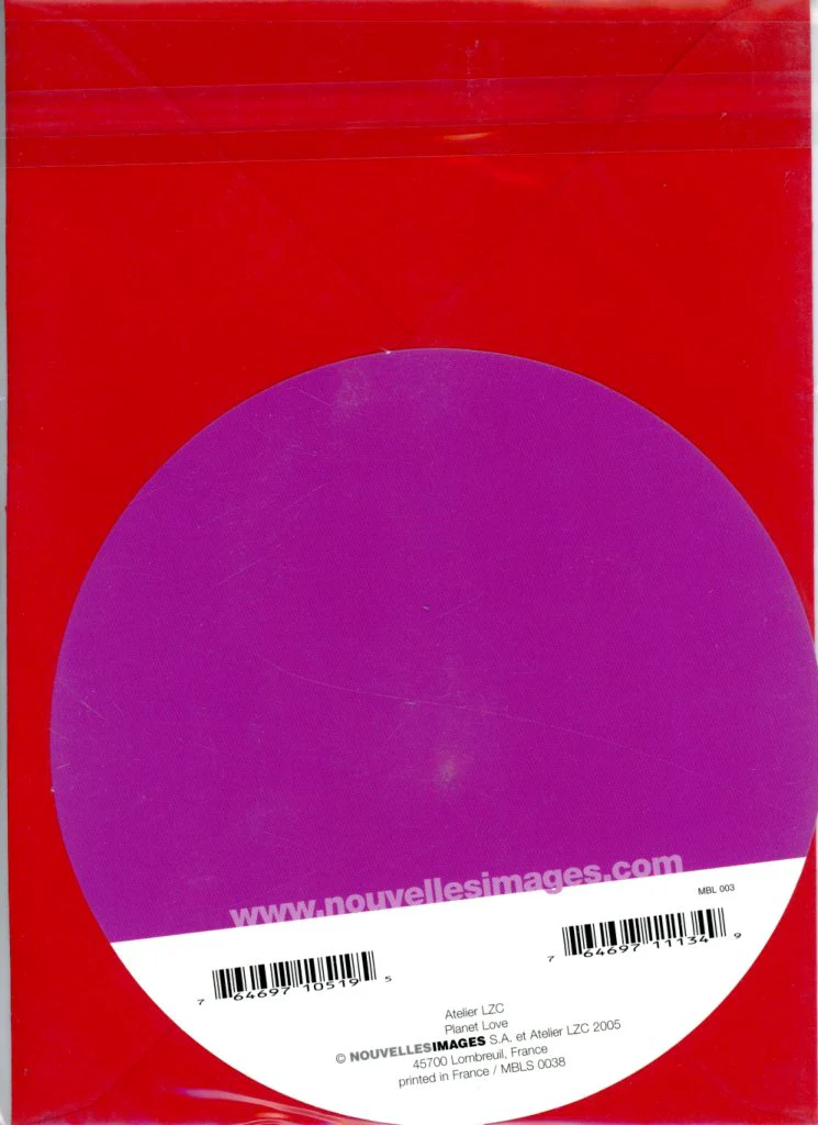 Planet Love (Spiral) by Atelier LZC - 5 X 5" (Mobile Greeting Card) - Image 2
