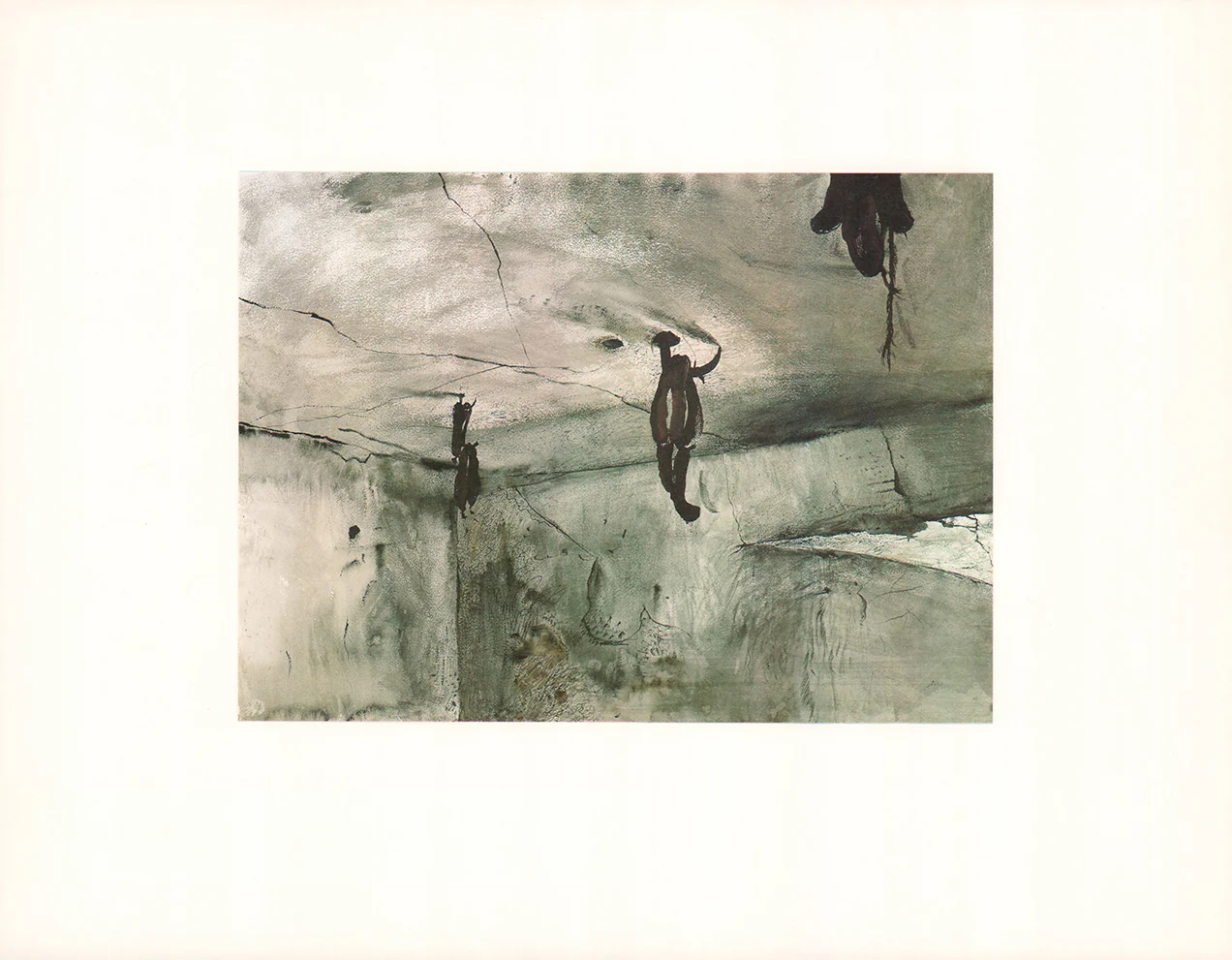 Saucisses II by Andrew Wyeth - 14 X 18 Inches (Art Print with Matte)