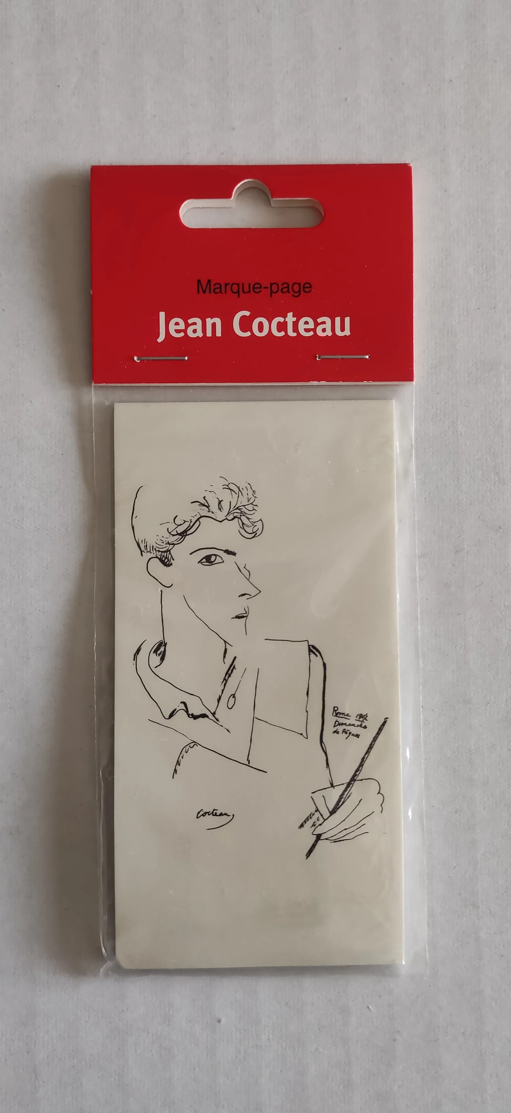Self-Portrait, 1917 by Jean Cocteau (Bookmark)