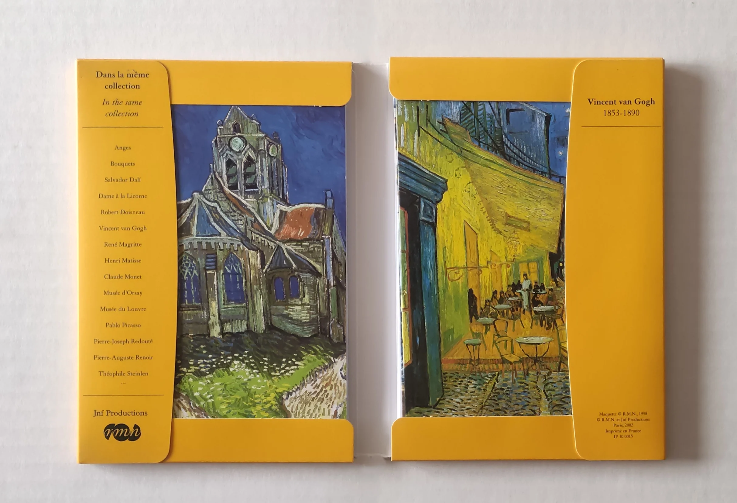 Set of 10 Notecards with Envelopes by Vincent van Gogh - 5 X 7 Inches (10 Note Cards) - Image 3
