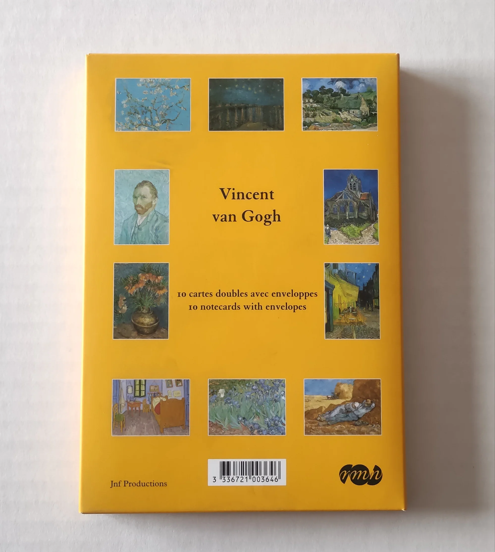 Set of 10 Notecards with Envelopes by Vincent van Gogh - 5 X 7 Inches (10 Note Cards) - Image 4