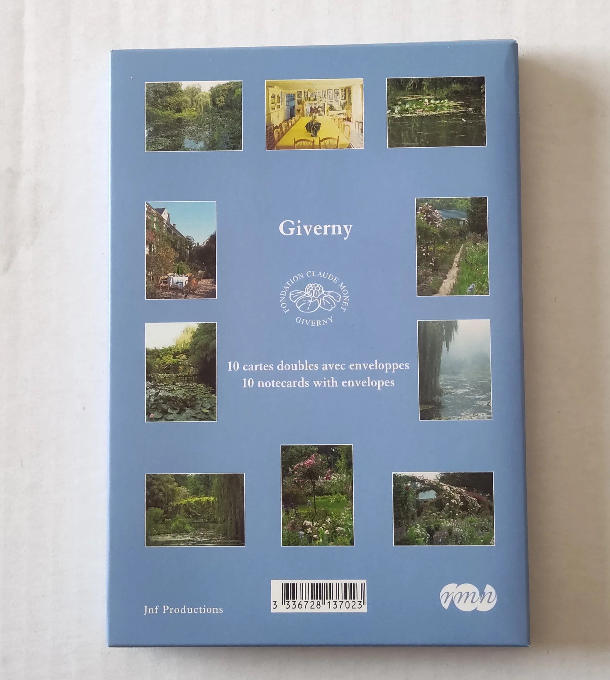 Set of 10 Notecards with Envelopes of Giverny - 5 X 7 Inches (10 Note Cards) - Image 4