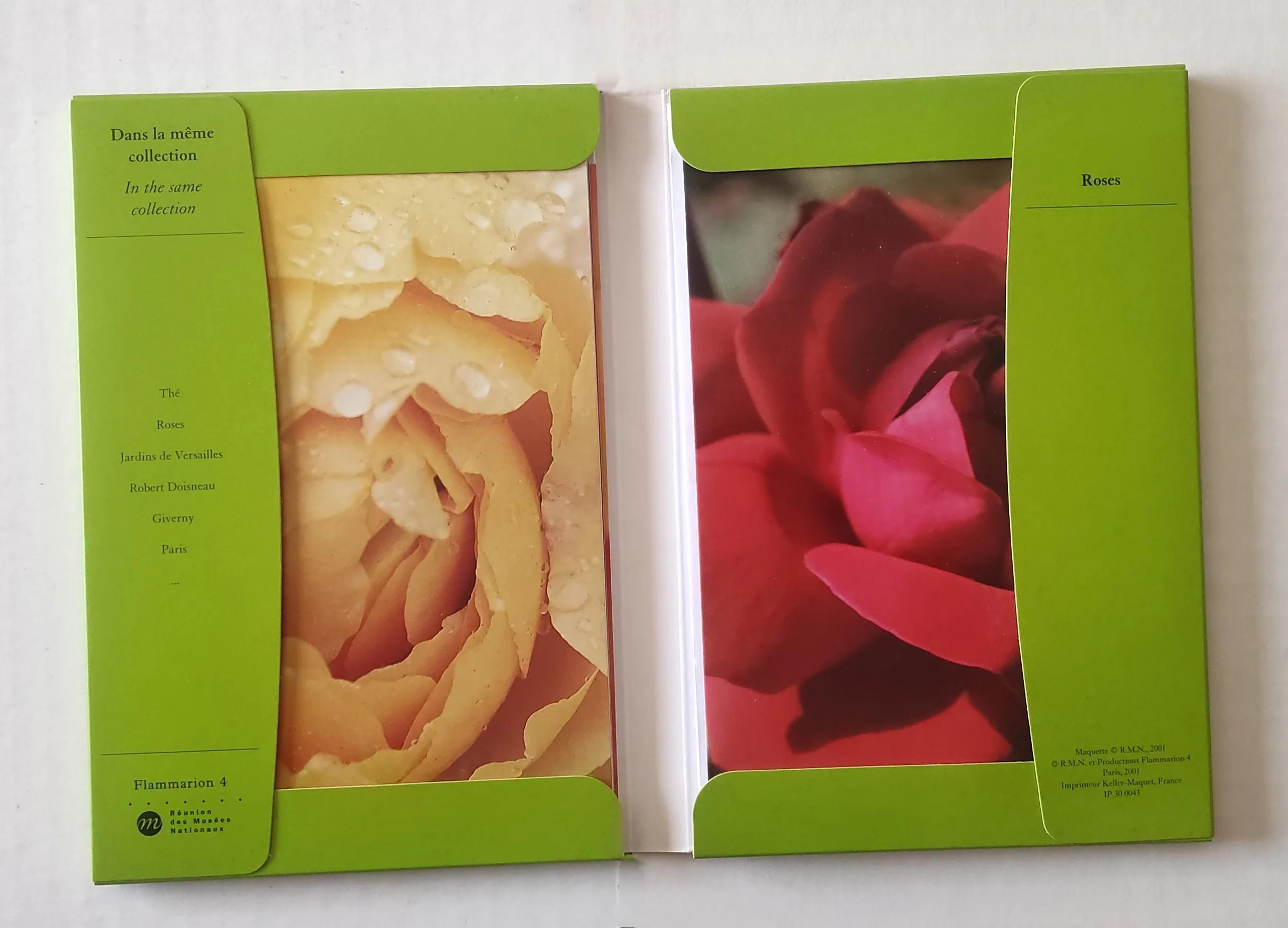 Set of 10 Notecards with Envelopes of Roses - 5 X 7 Inches (10 Note Cards) - Image 3
