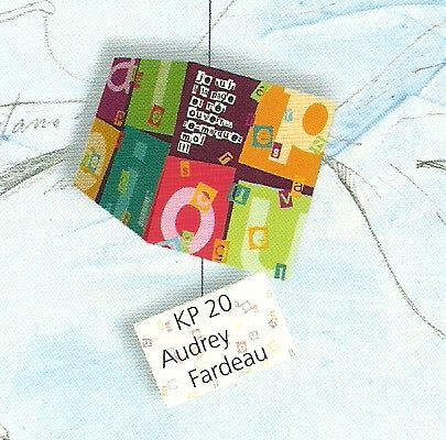 Small Blank Notebook IV by Audrey Fardeau - 3 X 4" (32 Blank Pages) - Image 2