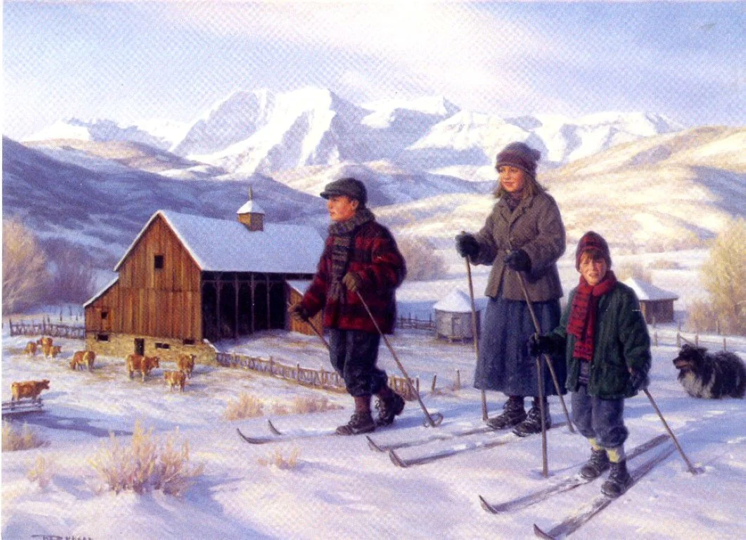Soldier Hollow by Robert Duncan - 5 X 7 Inches (Note Card)