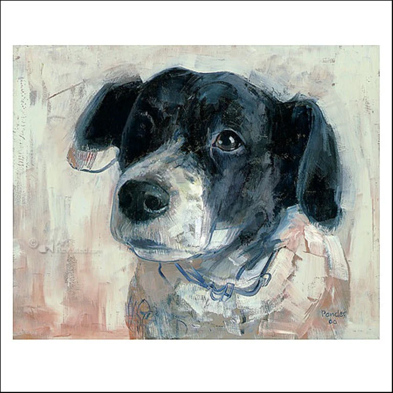 Stip by Pieter Pander - 6 X 6 Inches (Greeting Card)