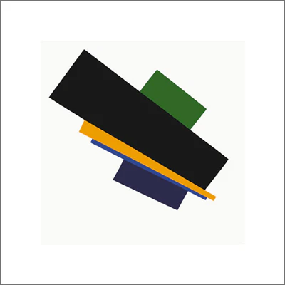 Suprématisme, 1915 by Kasimir Malevitch - 27 X 27 Inches (Silkscreen / Sérigraphie)