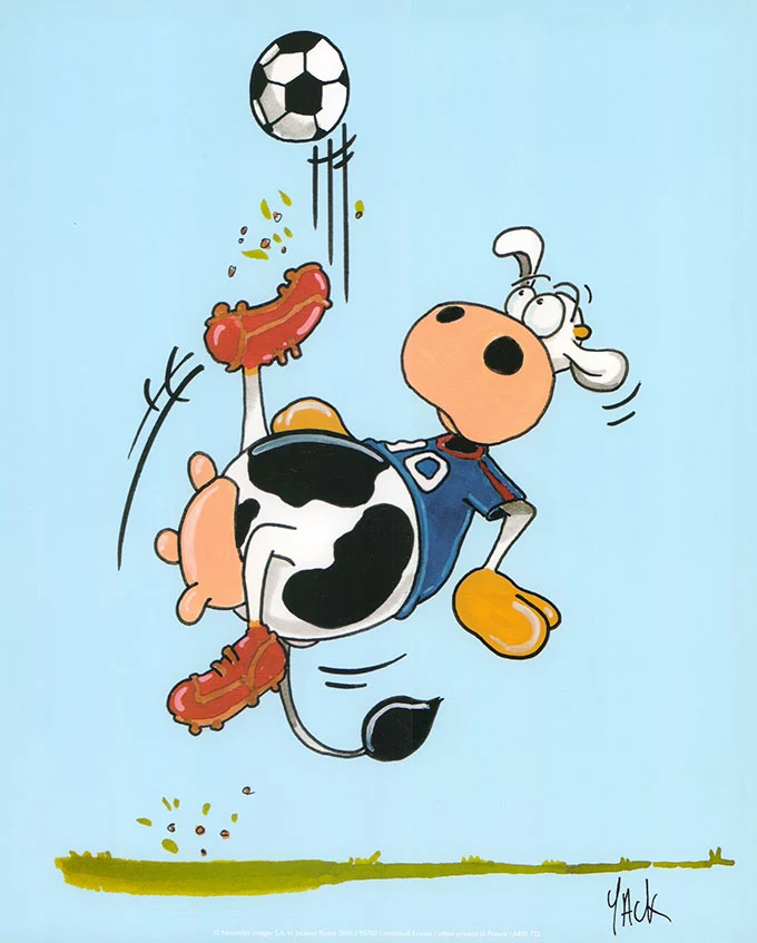 The Foot by Jacques Bossé Yack - 10 X 12 Inches (Art Print)