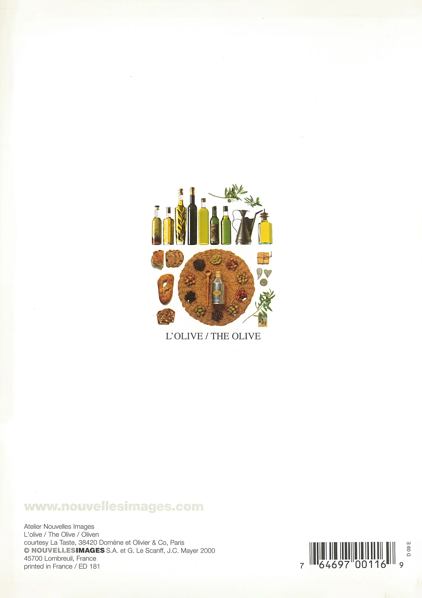 The Olive by Atelier Nouvelles Images - 5 X 7 Inches (Note Card) - Image 2