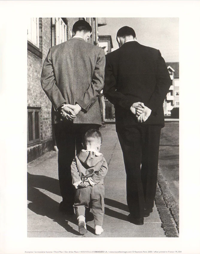 Third Man by Robert Doisneau - 10 X 12 Inches (Art Print)