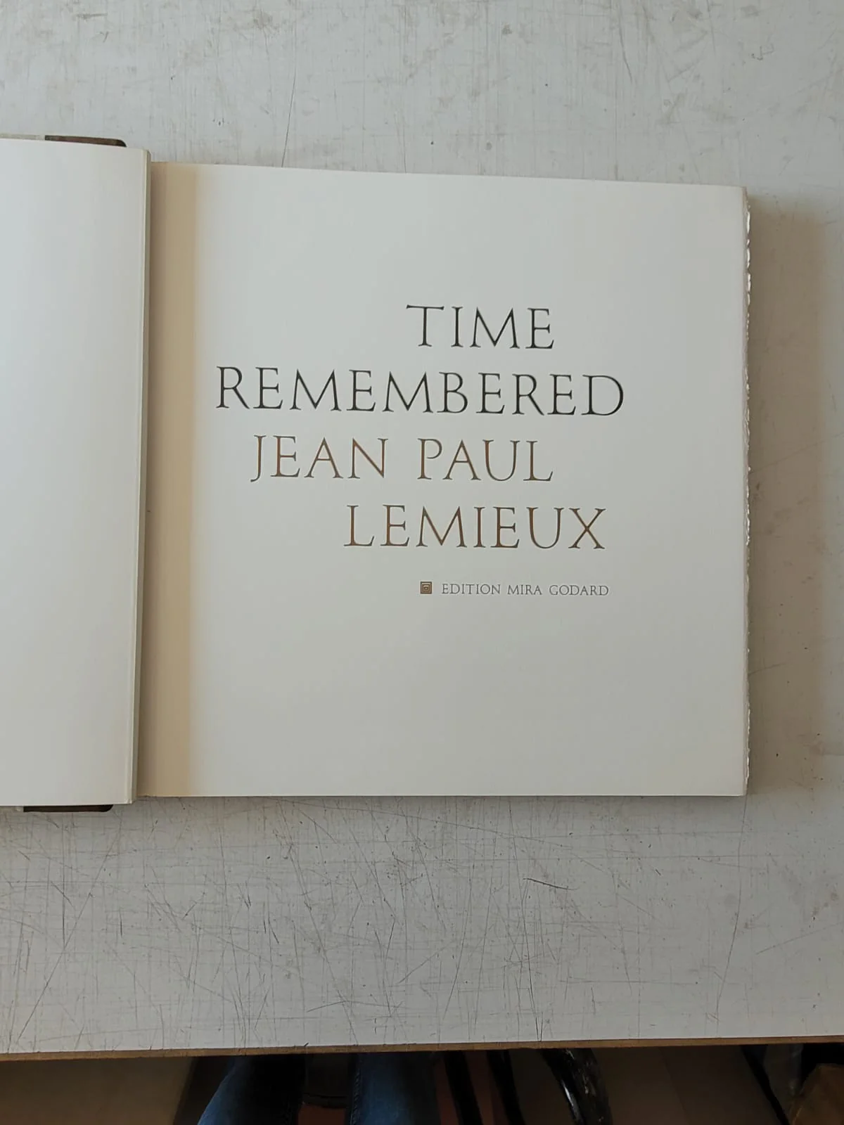 Time Remembered by Jean-Paul Lemieux Edition Mira Godard (Complete Hardcover Album Signed and Numbered 54/100) - Image 4
