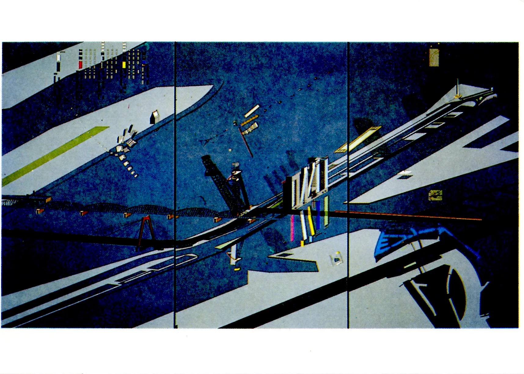 Tour en Barre by Rem Koolhaas, Kees Christiaanse et Stefano de Martino - 4 X 6 Inches (10 Postcards)