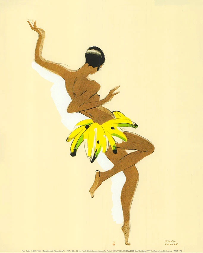 Tumulte Noir "Josephine", 1927 by Paul Colin - 10 X 12 Inches (Art Print)
