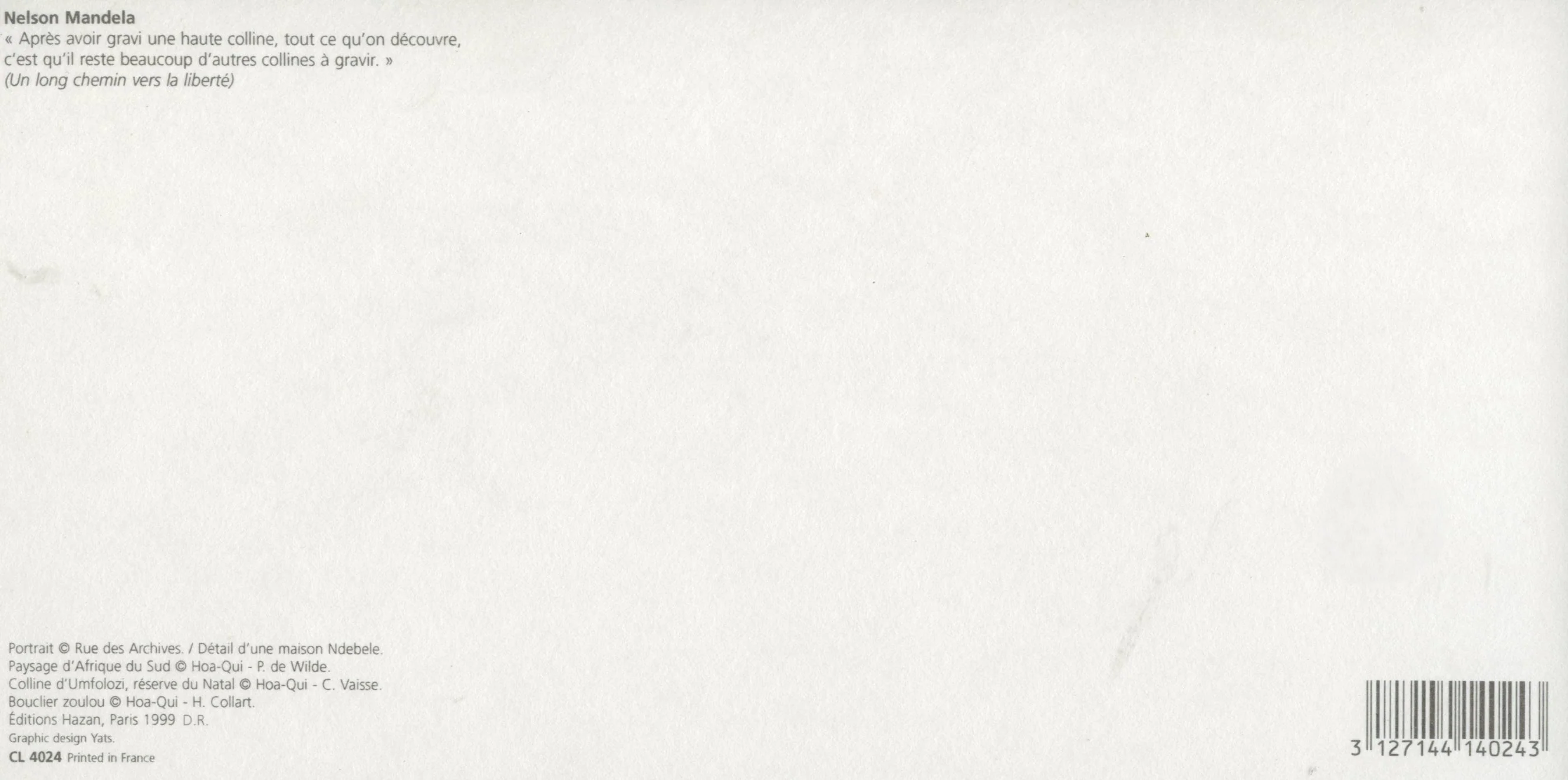 Untilted - 5 X 9 Inches (10 Postcards) - Image 2