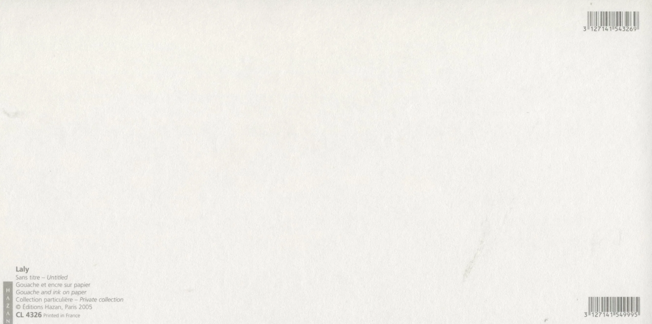 Untilted by Laly - 5 X 9 Inches (10 Postcards) - Image 2
