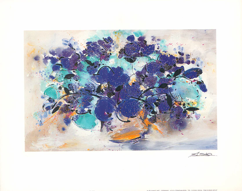Untitled by Alfred Gockel - 10 X 12 Inches (Offset Lithograph Titled & Signed)