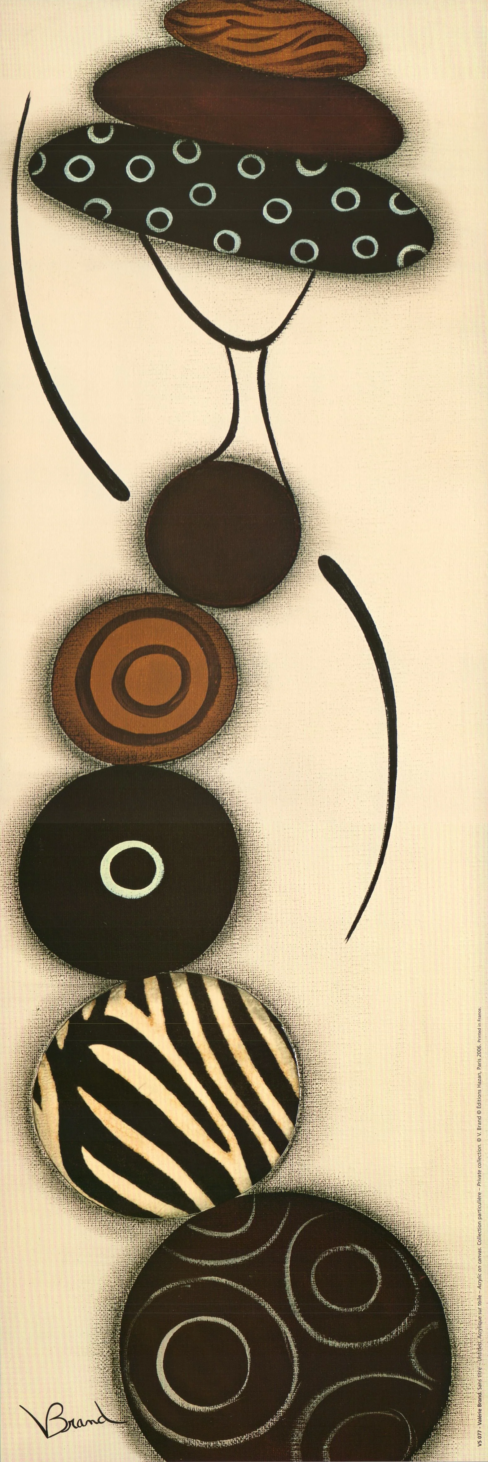 Untitled by Valérie Brand - 8 X 24 Inches (Art Print)