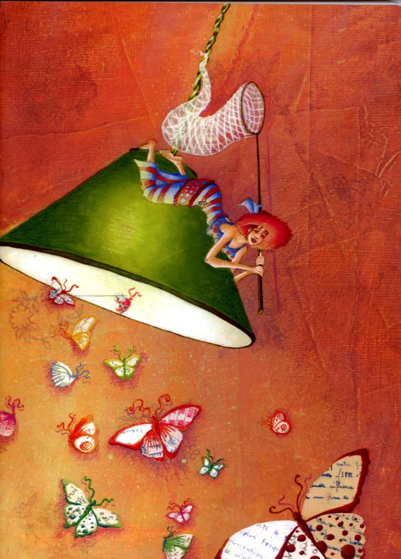 Very Large Notebook by Marie-Anne Foucart - 8 X 12 inches (96 Lined Pages)