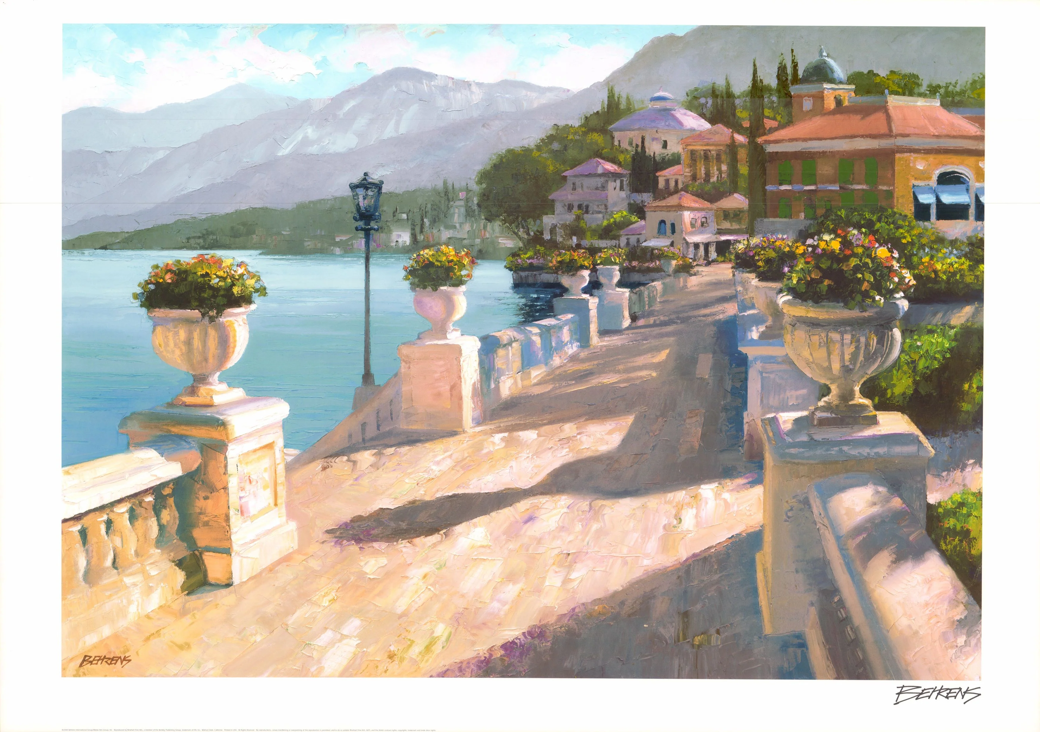 Vista Riviera by Howard Behrens - 27 X 38 Inches (Art Print)