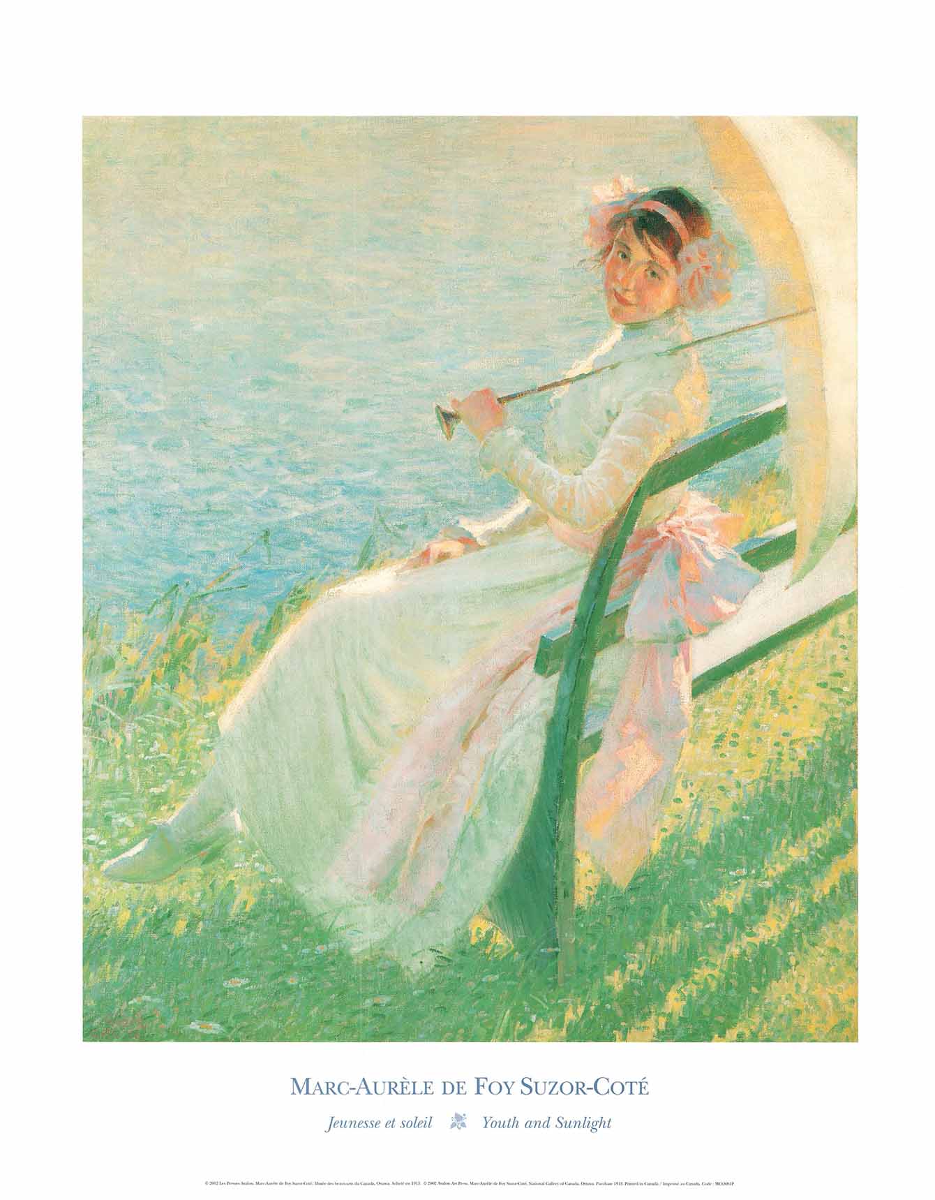 Youth and Sunlight, 1913 by Marc-Aurèle de Foy Suzor-Coté - 19 X 24 Inches (Art Print)