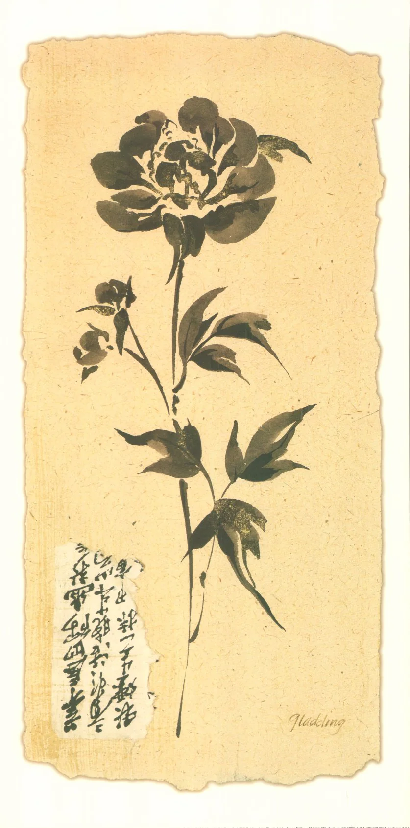 Zen II by Pamela Gladding - 12 X 24 Inches (Art Print)